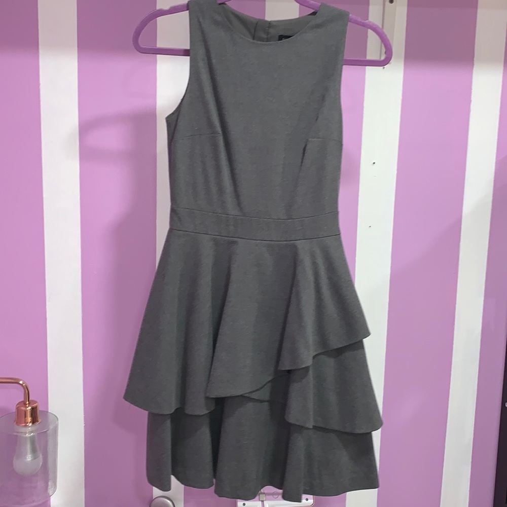 BR gray dress size 0